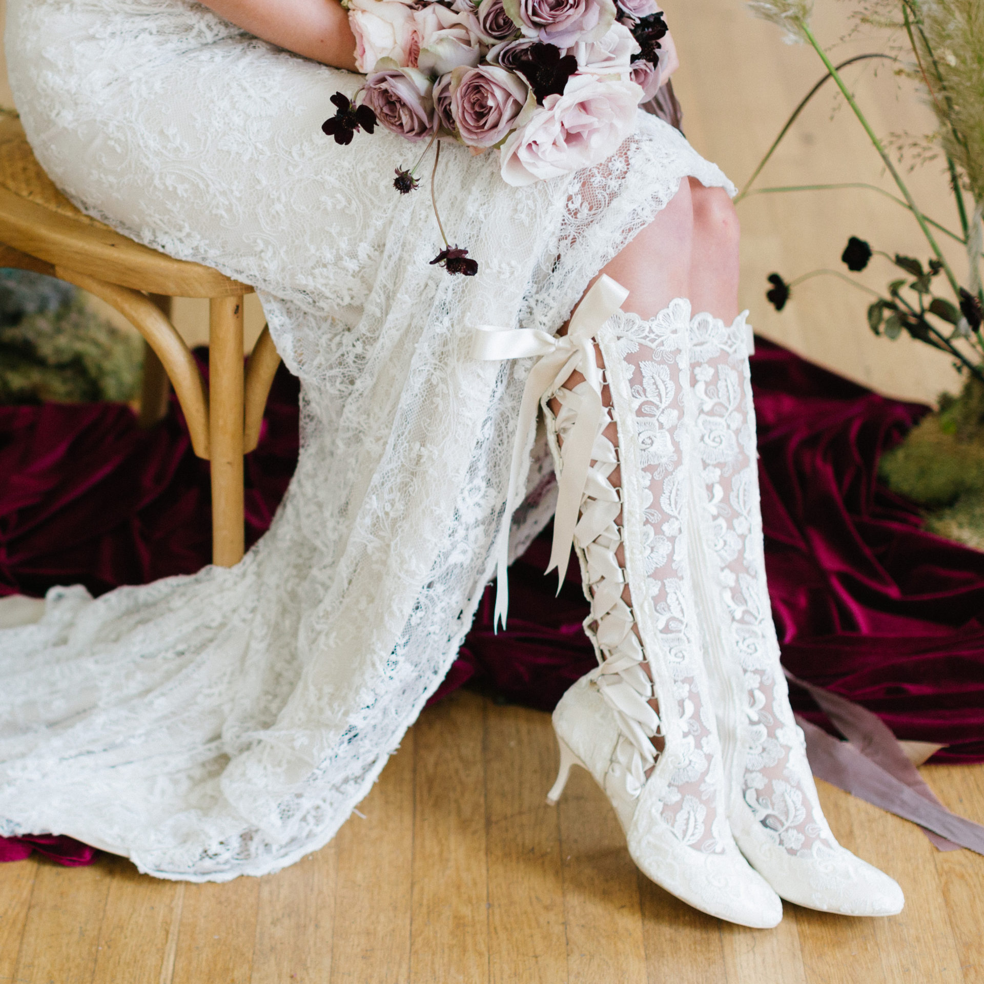 Vintage Wedding Boots and Shoes - House of Elliot