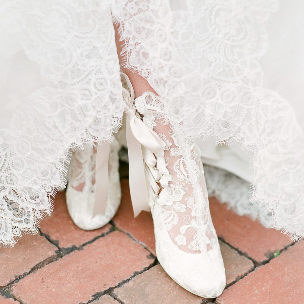 Lace Wedding Boots and Bridal Shoes - House of Elliot