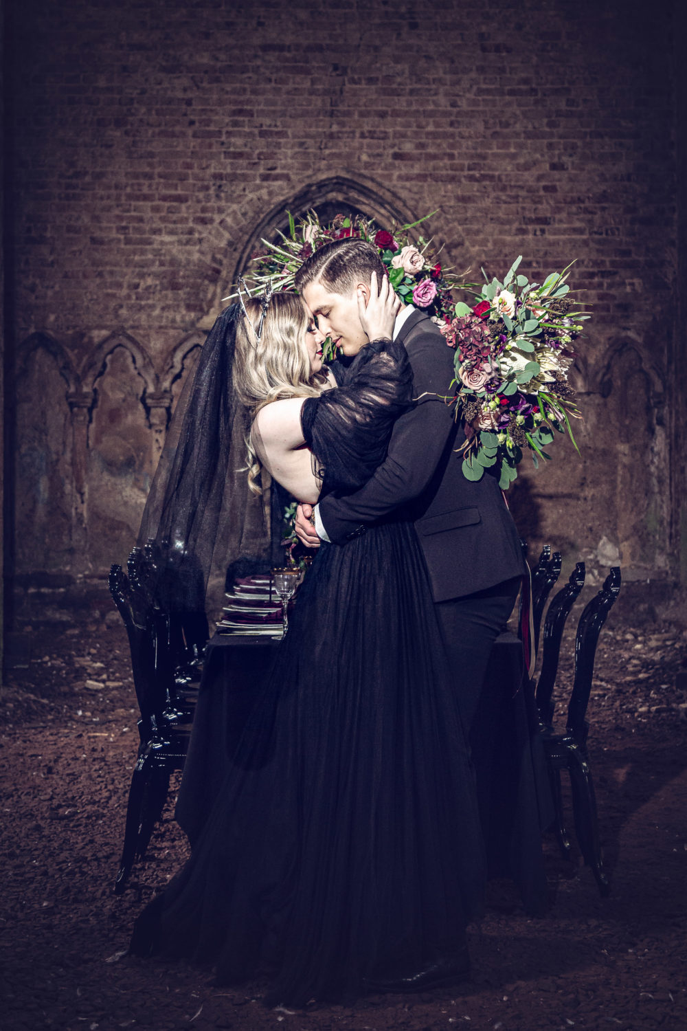 Gothic Glamour Wedding Inspiration - House of Elliot