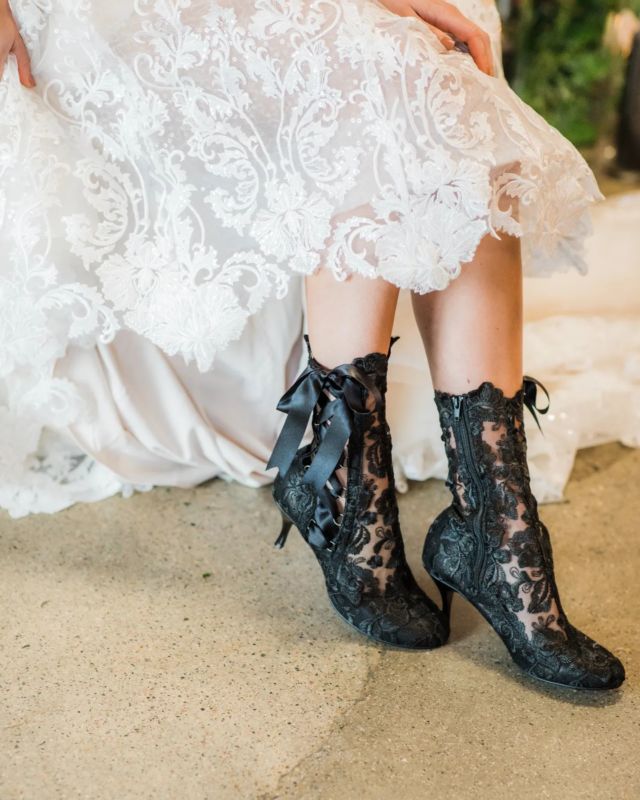 gothic wedding shoes